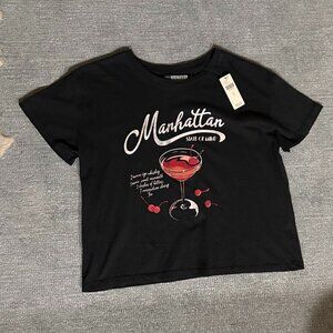 Girl Dangerous Manhattan Graphic Tee (Purchased at Anthropologie, Size S, NWT)